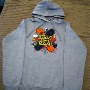 Skaters Gonna Skate Hoodie
